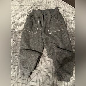 Fleece lined sweat pants